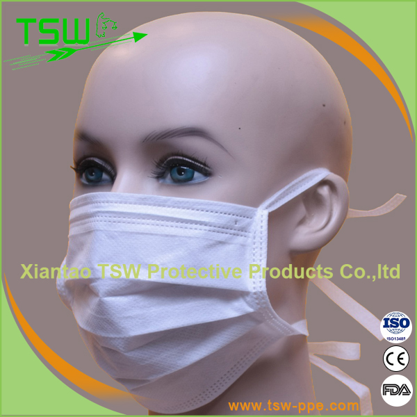 Face mask With Ties